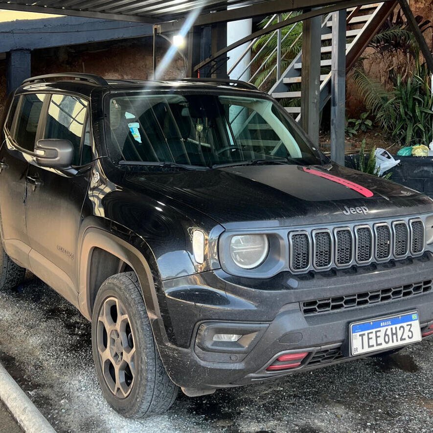 Jeep Renegade antes do serviço