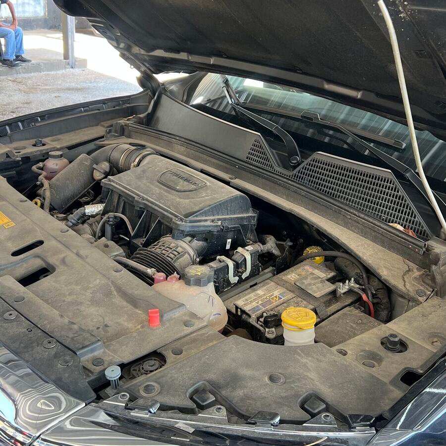 Motor antes do serviço